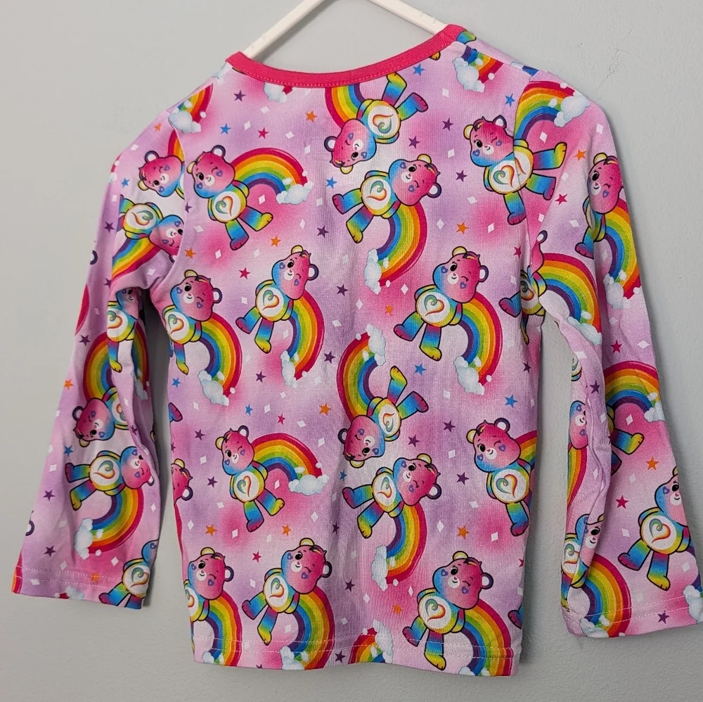 Joyful Kids Bamboo Two Piece Care Bear Pajamas Size 2T